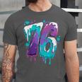 Vintage Baseball 76 Number Unisex Jersey T-Shirt