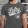 Vintage Baseball Tee Lefty Left Handed Baseball Player Unisex Jersey T-Shirt Vintage Baseball Tee Lefty Left Handed Baseball Player Unisex Jersey T-Shirt