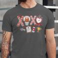 XOXO Physical Education Valentines Day Baseball Football Men Unisex Jersey T-Shirt XOXO Physical Education Valentines Day Baseball Football Men Unisex Jersey T-Shirt