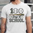 100 Days Of School Baseball Camo Boys School Teacher Unisex Jersey T-Shirt