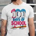 100 Days Of School Baseball Drip Bat 100th Day Of School Boy Unisex Jersey T-Shirt 100 Days Of School Baseball Drip Bat 100th Day Of School Boy Unisex Jersey T-Shirt