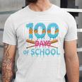 100 Days Of School Drip Ice Cream Baseball For Teacher Kids Premium Tri-Blend Unisex Jersey T-Shirt 100 Days Of School Drip Ice Cream Baseball For Teacher Kids Premium Tri-Blend Unisex Jersey T-Shirt