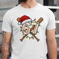 67 Baseball Xmas Lights Santa Hat Holiday Unisex Jersey T-Shirt 67 Baseball Xmas Lights Santa Hat Holiday Unisex Jersey T-Shirt
