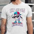 67 Meme Six Seven Baseball Ice Cream Drip Girls Boys Premium Tri-Blend Unisex Jersey T-Shirt