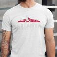 Atlanta Baseball Vintage Player Minimalist Skyline Retro Unisex Jersey T-Shirt Atlanta Baseball Vintage Player Minimalist Skyline Retro Unisex Jersey T-Shirt