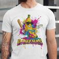 Baseball Banana Splatter Sports Kids Teens Premium Tri-Blend Unisex Jersey T-Shirt Baseball Banana Splatter Sports Kids Teens Premium Tri-Blend Unisex Jersey T-Shirt