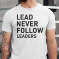 Baseball Lead Never Follow Leaders Team Captain Leadership Premium Tri-Blend Unisex Jersey T-Shirt