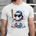 Baseball Lifestyle Apparel Youth Baseball Ice Cream Drip Unisex Jersey T-Shirt Baseball Lifestyle Apparel Youth Baseball Ice Cream Drip Unisex Jersey T-Shirt