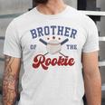 Brother Of Rookie 1st Birthday Baseball Boy Family Matching Unisex Jersey T-Shirt Brother Of Rookie 1st Birthday Baseball Boy Family Matching Unisex Jersey T-Shirt