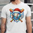 Christmas Baseball Drip For Boys Kids Ice Cream Drip Unisex Jersey T-Shirt Christmas Baseball Drip For Boys Kids Ice Cream Drip Unisex Jersey T-Shirt