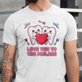 Cute Dentist Valentine Love You To The Molars Teeth Pun Raglan Baseball Tee Unisex Jersey T-Shirt