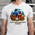 Father Son Baseball Father's Day Unisex Jersey T-Shirt Father Son Baseball Father's Day Unisex Jersey T-Shirt