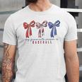 My Favorite Season Is Baseball Coquette Bow Game Day Mom Sis Unisex Jersey T-Shirt My Favorite Season Is Baseball Coquette Bow Game Day Mom Sis Unisex Jersey T-Shirt