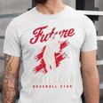 Future Matlacha Baseball Star Baseball Player Sports Theme Premium Tri-Blend Unisex Jersey T-Shirt