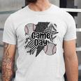 Game Day Baseball Retro Checkered Baseball Unisex Jersey T-Shirt Game Day Baseball Retro Checkered Baseball Unisex Jersey T-Shirt