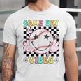 Game Day Vibes Softball Baseball Groovy Game Day Girls Women Unisex Jersey T-Shirt Game Day Vibes Softball Baseball Groovy Game Day Girls Women Unisex Jersey T-Shirt