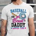 Gender Reveal Baseball Or Bows Daddy Loves You Unisex Jersey T-Shirt Gender Reveal Baseball Or Bows Daddy Loves You Unisex Jersey T-Shirt