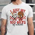 I Just Hit 100 Days Of School Baseball 100th Day Teacher Kid Unisex Jersey T-Shirt I Just Hit 100 Days Of School Baseball 100th Day Teacher Kid Unisex Jersey T-Shirt