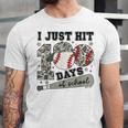 I Just Hit 100 Days Of School Camo Baseball 100 Days Smarter Unisex Jersey T-Shirt