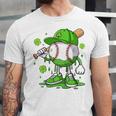 Kids Boys Happy St Patricks Day Kids Baseball Ice Cream Drip Unisex Jersey T-Shirt Kids Boys Happy St Patricks Day Kids Baseball Ice Cream Drip Unisex Jersey T-Shirt