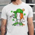 Kids Boys St Patricks Day Irish Flag Kids Baseball Ice Cream Drip Unisex Jersey T-Shirt Kids Boys St Patricks Day Irish Flag Kids Baseball Ice Cream Drip Unisex Jersey T-Shirt