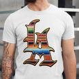 LA Sarape Los Angeles LA Sarape East LA Baseball Mexican Premium Tri-Blend Unisex Jersey T-Shirt