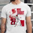 Mike Trout Los Angeles A MLB Baseball Players MLBMTR304N Unisex Jersey T-Shirt