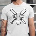 Minimalist Baseball Clean Sports Graphic Tee For Fan Players Unisex Jersey T-Shirt Minimalist Baseball Clean Sports Graphic Tee For Fan Players Unisex Jersey T-Shirt
