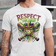 Respect The Drip Mardi Gras Baseball Ice Cream Boys Carnival Unisex Jersey T-Shirt Respect The Drip Mardi Gras Baseball Ice Cream Boys Carnival Unisex Jersey T-Shirt