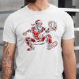 Santa Playing Baseball Catcher Merry Christmas Sport Player Unisex Jersey T-Shirt Santa Playing Baseball Catcher Merry Christmas Sport Player Unisex Jersey T-Shirt