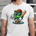 Shamrock Baseball St Patrick's Day Kids Boys Toddlers Premium Tri-Blend Unisex Jersey T-Shirt