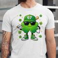Shamrocks Playing Baseball St Patricks Day 6 7 Meme Men Boys Unisex Jersey T-Shirt Shamrocks Playing Baseball St Patricks Day 6 7 Meme Men Boys Unisex Jersey T-Shirt