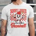 Sorry Ladies My Heart Belongs To Baseball Valentines Boys Unisex Jersey T-Shirt