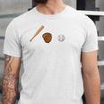 Sports Math Equation Baseball Bat Ball Glove Graphic Teacher Unisex Jersey T-Shirt Sports Math Equation Baseball Bat Ball Glove Graphic Teacher Unisex Jersey T-Shirt