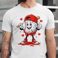 Valentine Baseball Heart Sports Men Boys Kid Unisex Jersey T-Shirt