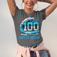 100 Days Of School Baseball Drip Ice Cream Kid Boy 100th Day Unisex Jersey T-Shirt