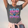 100 Days Of School Baseball Dripping Ice Cream 100th Day Unisex Jersey T-Shirt 100 Days Of School Baseball Dripping Ice Cream 100th Day Unisex Jersey T-Shirt