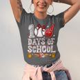 100 Days Of School Cute Bow Baseball Boy Girl Teacher Unisex Jersey T-Shirt