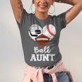 Ball Aunt Heart Football Baseball Hockey Game Day Unisex Jersey T-Shirt Ball Aunt Heart Football Baseball Hockey Game Day Unisex Jersey T-Shirt