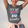 Baseball 10 Year Old Ice Cream Drip 10th Birthday Boys Unisex Jersey T-Shirt