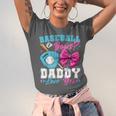 Baseball Or Bows Daddy Loves You Gender Reveal Family Unisex Jersey T-Shirt