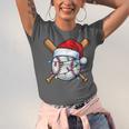 Baseball Christmas Lights Santa Christmas Baseball Player Unisex Jersey T-Shirt Baseball Christmas Lights Santa Christmas Baseball Player Unisex Jersey T-Shirt