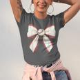 Baseball Coquette Bow Cute Baseball Game Unisex Jersey T-Shirt