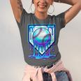Baseball Drip Ice Cream Blue Glow Melt Ball Graphic Unisex Jersey T-Shirt Baseball Drip Ice Cream Blue Glow Melt Ball Graphic Unisex Jersey T-Shirt