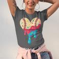 Baseball Drip Melting Ice Cream Baseball Heart Boys Girls Unisex Jersey T-Shirt Baseball Drip Melting Ice Cream Baseball Heart Boys Girls Unisex Jersey T-Shirt