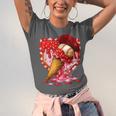 Baseball Heart Valentine Baseball Ice Cream Drip Boys Girls Unisex Jersey T-Shirt
