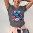 Baseball Ice Cream Drip 100 Days Of School Student Teacher Unisex Jersey T-Shirt
