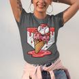 Baseball Ice Cream Drip Baseball Strawberry For Youth Red Unisex Jersey T-Shirt Baseball Ice Cream Drip Baseball Strawberry For Youth Red Unisex Jersey T-Shirt