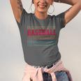Baseball Layered Text Team Player Coach Youth Unisex Jersey T-Shirt Baseball Layered Text Team Player Coach Youth Unisex Jersey T-Shirt
