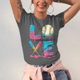 Baseball Love Drip Ice Cream Colorful Baseball Unisex Jersey T-Shirt